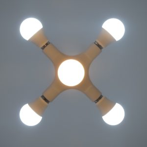 تبدیل سرپیچ لامپ 1 به 5 مدل E27