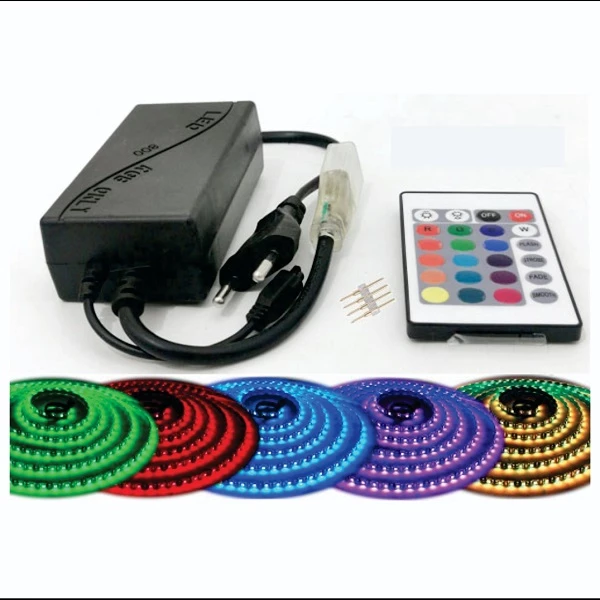ریموت کنترل ریسه شلنگی هفت رنگ RGB 2 ریموت کنترل ریسه شلنگی هفت رنگ RGB - Image 2