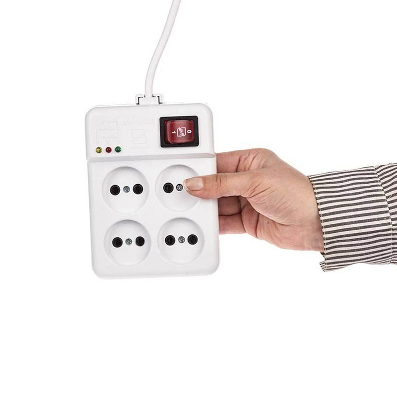 محافظ 4 خانه صوتی و تصویری خیام الکتریک با قفل کودک 3 محافظ 4 خانه صوتی و تصویری خیام الکتریک با قفل کودک - Image 3