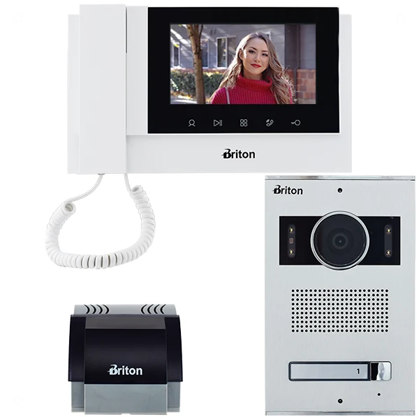 پک کامل آیفون تصویری برایتون مدل 7020 – 1 تا 16 واحدی