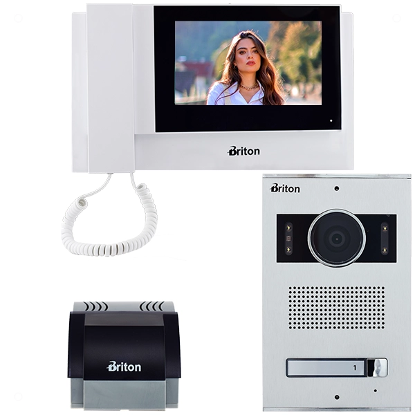 پک کامل آیفون تصویری برایتون مدل 7040 – 1 تا 16 واحدی فول امکانات